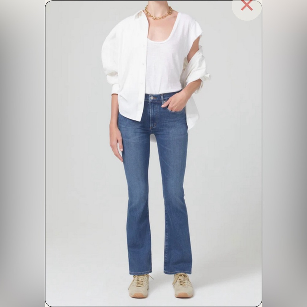 Citizens of Humanity Emannuelle Highball 30 midrise bootcut jeans